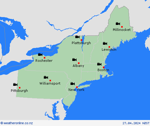 webcam  North America Forecast maps