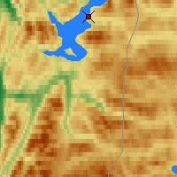 Nearby Forecast Locations - Susendal-Bjormo - Map