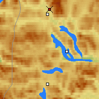 Nearby Forecast Locations - Hemavan - Map