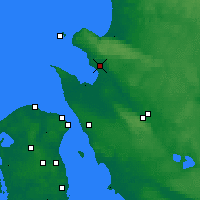 Nearby Forecast Locations - Ängelholm - Map