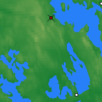 Nearby Forecast Locations - Juuka - Map
