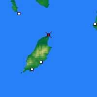 Nearby Forecast Locations - Point of Ayre - Map