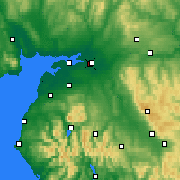 Nearby Forecast Locations - Carlisle - Map