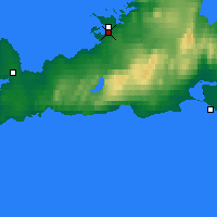 Nearby Forecast Locations - Kópavogur - Map