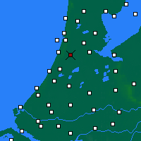 Nearby Forecast Locations - Haarlem - Map