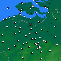 Nearby Forecast Locations - Westdorpe - Map