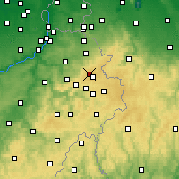 Nearby Forecast Locations - Mont Rigi - Map