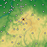 Nearby Forecast Locations - Signal de Botrange - Map