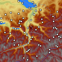 Nearby Forecast Locations - Malbun - Map
