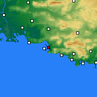 Nearby Forecast Locations - Marseille - Map