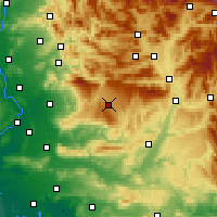 Nearby Forecast Locations - Saint-Christol - Map