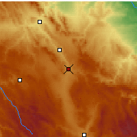 Nearby Forecast Locations - Calamocha - Map