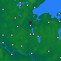 Nearby Forecast Locations - Lübeck - Map
