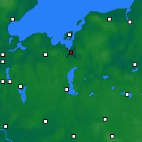 Nearby Forecast Locations - Wismar - Map