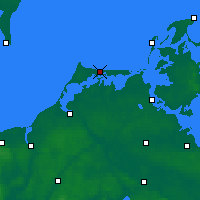 Nearby Forecast Locations - Fischland-Darß-Zingst - Map