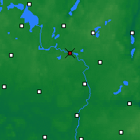 Nearby Forecast Locations - Fürstenberg/Havel - Map