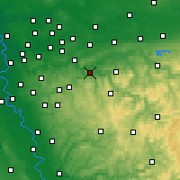 Nearby Forecast Locations - Hagen - Map