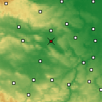 Nearby Forecast Locations - Artern - Map