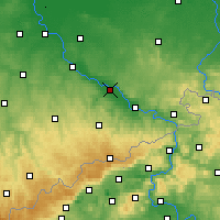 Nearby Forecast Locations - Dresden - Map