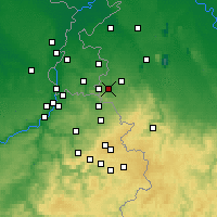 Nearby Forecast Locations - Aachen - Map