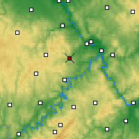 Nearby Forecast Locations - Mayen - Map