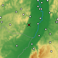 Nearby Forecast Locations - Landau - Map
