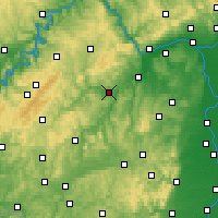 Nearby Forecast Locations - Bad Sobernheim - Map