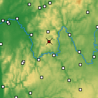 Nearby Forecast Locations - Spessart - Map