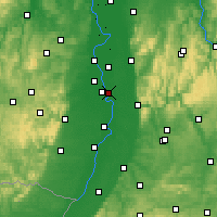 Nearby Forecast Locations - Neuostheim/Neuhermsheim - Map