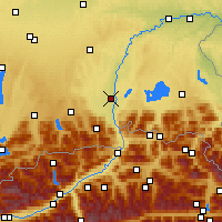 Nearby Forecast Locations - Rosenheim - Map
