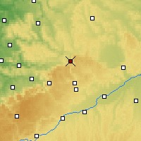 Nearby Forecast Locations - Aalen - Map