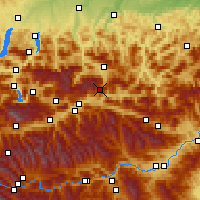 Nearby Forecast Locations - Pyhrn - Map