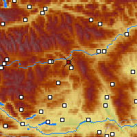 Nearby Forecast Locations - Neumarkter Sattel - Map