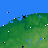 Nearby Forecast Locations - Łeba - Map