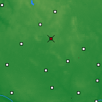 Nearby Forecast Locations - Mława - Map