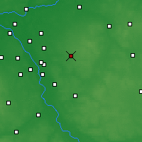 Nearby Forecast Locations - Mińsk Mazowiecki - Map