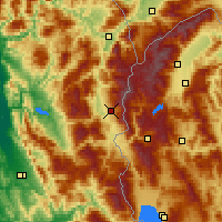 Nearby Forecast Locations - Peshkopi - Map