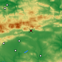Nearby Forecast Locations - Sliven - Map