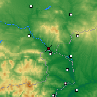 Nearby Forecast Locations - Svilengrad - Map