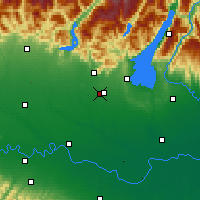 Nearby Forecast Locations - Ghedi - Map