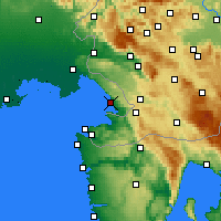 Nearby Forecast Locations - Trieste - Map