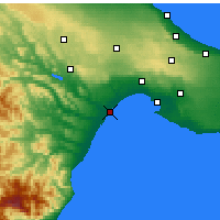 Nearby Forecast Locations - Marina di Ginosa - Map