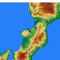 Nearby Forecast Locations - Vibo Valentia - Map