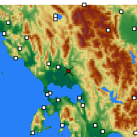 Nearby Forecast Locations - Arta - Map