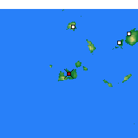 Nearby Forecast Locations - Adamantas - Map