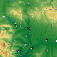 Nearby Forecast Locations - Edirne - Map