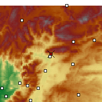 Nearby Forecast Locations - Marash - Map
