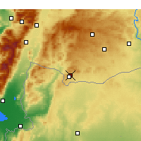 Nearby Forecast Locations - Kilis - Map