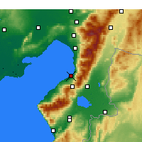 Nearby Forecast Locations - İskenderun - Map
