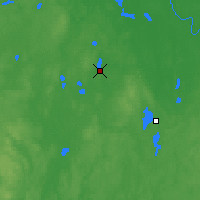 Nearby Forecast Locations - Lyepyel - Map
